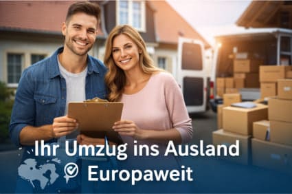 Unsere Umzugsleistungen für Auswanderer